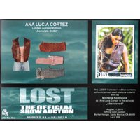 Lost Serie - Original Costume Card Prop Von Michelle Rodriguez Als Ana Lucia Cortez Tv Show Auf 195 Stück Limitierte Sammleredition von ScheinbardesignShop