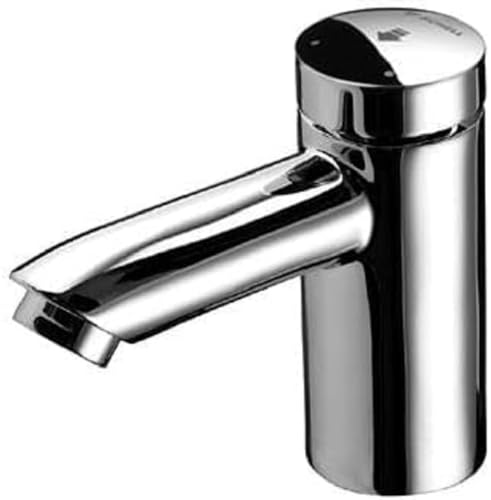 SCHELL 021510699 Selbstschluss-Standventil , -Armatur PETIT SC HD-M , Einlocharmatur aus Messing mit Selbstschlusskartusche (einstellbar) und Heißwasserbegrenzung , DIN DVGW zertifiziert, Chrom von Schell