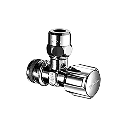 SCHELL 049020699 Eckregulierventil COMFORT , DIN-Eckregulierventil 3/8'' x 3/8'' , Ventil / Eckventil verchromt , Durchflussklasse A , ohne selbstdichtendes Anschlussgewinde , mit Rosette , 54 mm SCHELL 049020699 Eckregulierventil COMFORT , DIN-Eckregulierventil 3/8'' x 3/8'' , Ventil / Eckventil verchromt , Durchflussklasse A , ohne selbstdichtendes Anschlussgewinde , mit Rosette , 54 mm von Schell