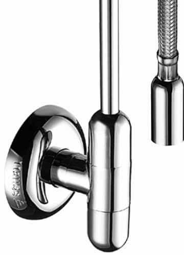 SCHELL 051520699 Design-Eckventil RONDO , Ventil 1/2" verchromt, mit selbstdichtendem Anschlussgewinde, Langer Schubschaft, Rosette ,65mm aus Spezial-Kunststoff mit Gleitring, Fettkammerspindel SCHELL 051520699 Design-Eckventil RONDO , Ventil 1/2" verchromt, mit selbstdichtendem Anschlussgewinde, Langer Schubschaft, Rosette ,65mm aus Spezial-Kunststoff mit Gleitring, Fettkammerspindel von Schell