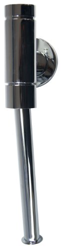 SCHELL 024760699 Urinal-Spülarmatur SCHELLOMAT BASIC, DN15 , Urinal Druckspüler ½“, mit Drucktaster , max. 0,3l/s, 0,8 - 5bar, 1 - 6l , Spülrohr ,18 x 200mm, Rosette, Spülrohr-Innenverbinder, ohne Absperrventil von Schell