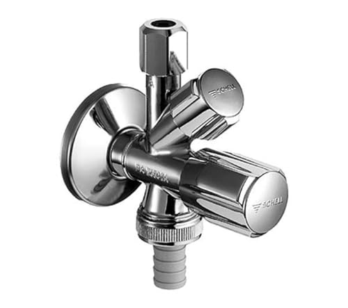 Schell 035440699 Kombinations-Eckventil Comfort mit RV und ASAG 3/8 Zoll, chrom Schell 035440699 Kombinations-Eckventil Comfort mit RV und ASAG 3/8 Zoll, chrom von Schell