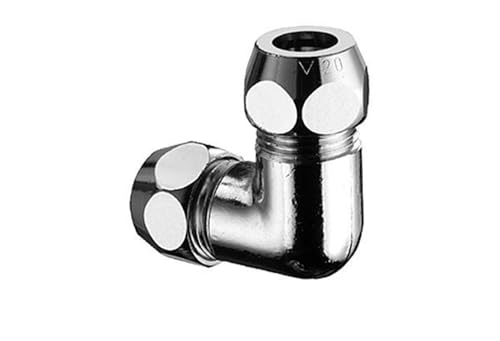 Schell 064450699 Winkel Doppel Verschraubung 3/8 x 3/8 x 8 mm von Schell