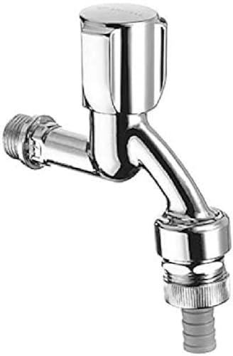 SCHELL Auslaufventil, Auslaufhahn COMFORT (Ventil aus Messing; Rückflussverhinderer; Rohrbelüfter; Comfort Griff; Rosette Ø 54 mm; Chrom) 033510699 von Schell