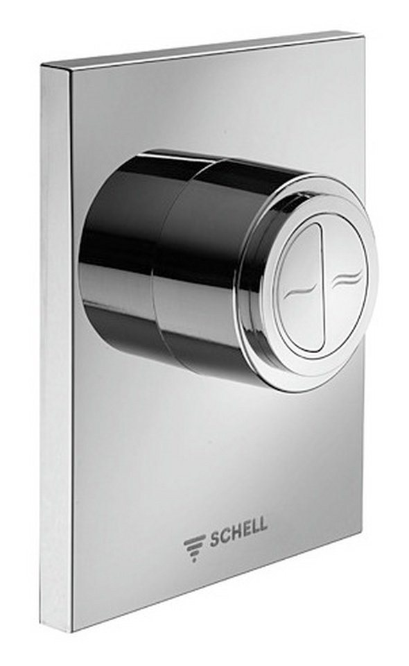 Schell Betätigungsplatte Edition, WC Niederdruck ECO 100 Kunststoff Chrom von Schell