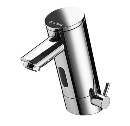 Schell Wt Elektronischer Wasserhahn Puris Post Mischwasser mit AP Netzteil Typ Chrom HD M-230S von Schell