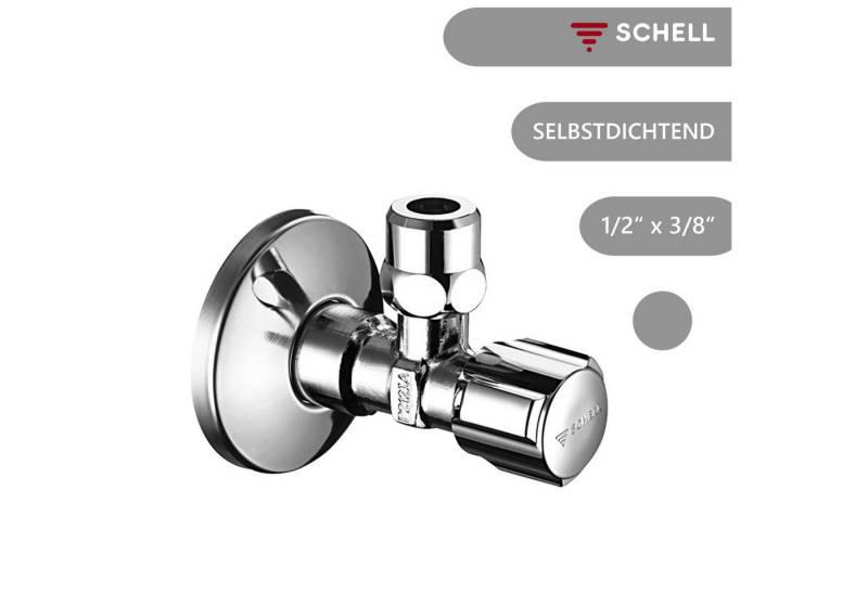 Schell Eckventil Eckventil - Eckregulierventil - 1/2 Zoll selbstdichtend von Schell
