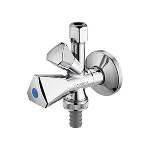 SCHELL 038450699 Kombi-Eckventil 1/2 x 3/8'' , Kombinations-Eckventil chrom , Eckventil mit Dreikanthaubengriff und Sanitäroberteil, Rückflussverhinderer, Schubrosette, Schlauchverschraubung SCHELL 038450699 Kombi-Eckventil 1/2 x 3/8'' , Kombinations-Eckventil chrom , Eckventil mit Dreikanthaubengriff und Sanitäroberteil, Rückflussverhinderer, Schubrosette, Schlauchverschraubung von Schell