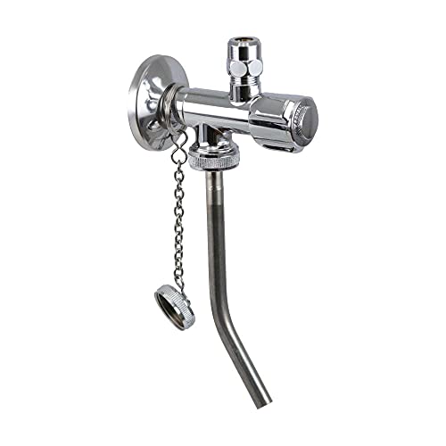 Schell Probenahme-Eckventil DN 15 G1 / 2 Zoll, 10 G3 / 8 Zoll chrom, 038350699 von Schell
