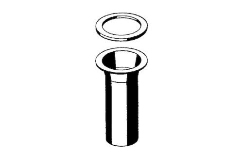 Schell Rohrstutzen mit Dichtring von Schell