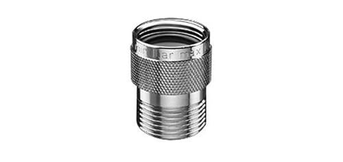 Schell Schlauchplatz (Messing Sicherung für Geräteanschlussarmaturen G ¾ Innen-und Außengewinde DN 20 G 3/4 IG/AG Chrom) 286050699 von Schell