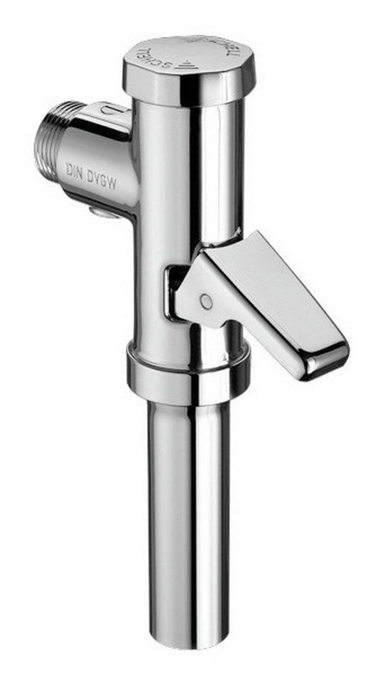 Schell WC-Druckspüler Schellomat, Aufputz Durchfluss 0,7 - 1 l/s Chrom von Schell