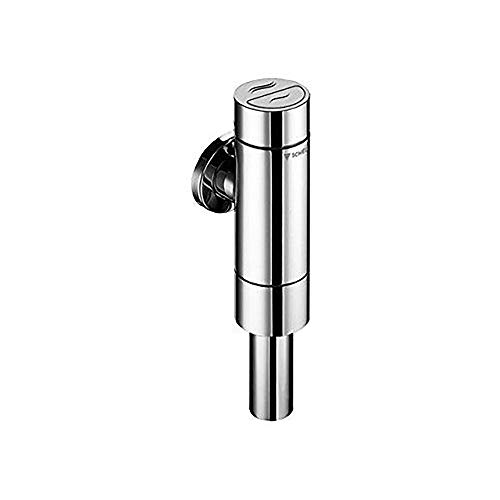 SCHELL 022490699 WC-Spülarmatur SCHELLOMAT SILENT ECO, DN20 , Spülarmatur / WC Druckspüler ¾“ , Ganzmetall-Spülarmatur mit Drucktaste, mit Rohrunterbrecher, 1 – 1,3l/s; 1,2-5bar; 4,5-9l; ,28 x 26mm von Schell