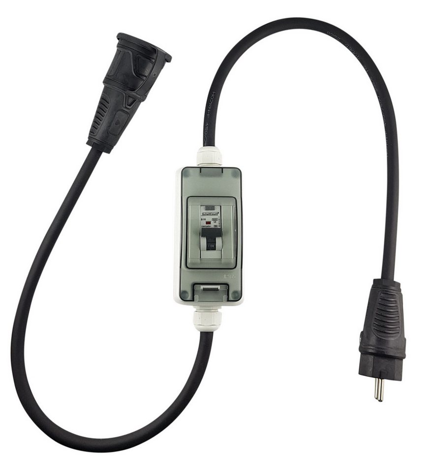 Schellcount Schalter mobiler FI-LS Schalter mit Schuko Verbindungen Schellcount Schalter mobiler FI-LS Schalter mit Schuko Verbindungen von Schellcount