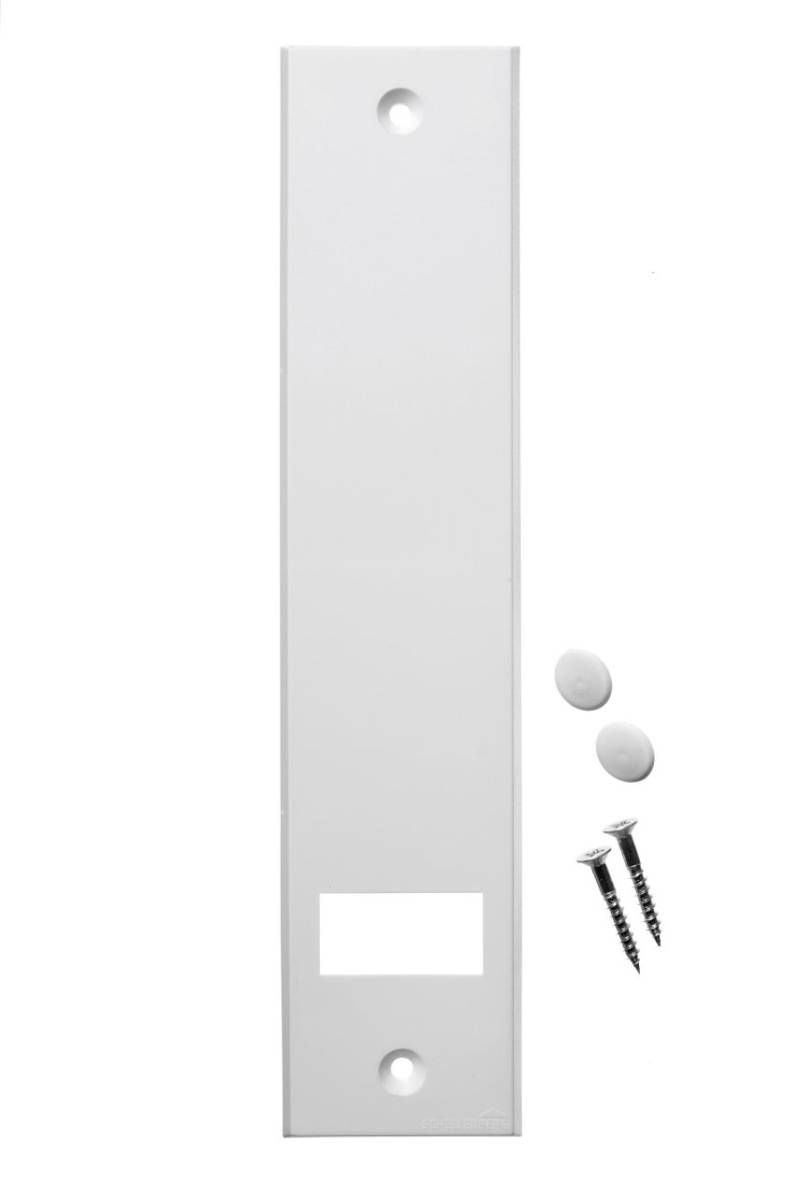 Schellenberg Abdeckplatte STANDARD Lochabstand 21,5 cm weiß von Schellenberg Alfred