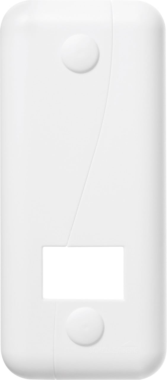 Schellenberg Abdeckplatte DUO Softline Lochabstand 10,5 cm weiß von Schellenberg Alfred