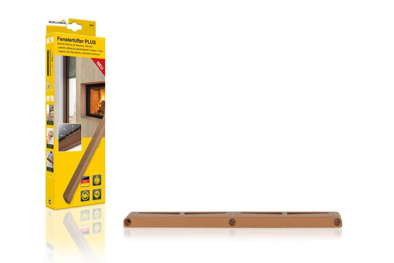 Schellenberg Fensterfalzlüfter Plus braun Erweiterung zum Starterset Schellenberg Fensterfalzlüfter Plus braun Erweiterung zum Starterset von Schellenberg Alfred