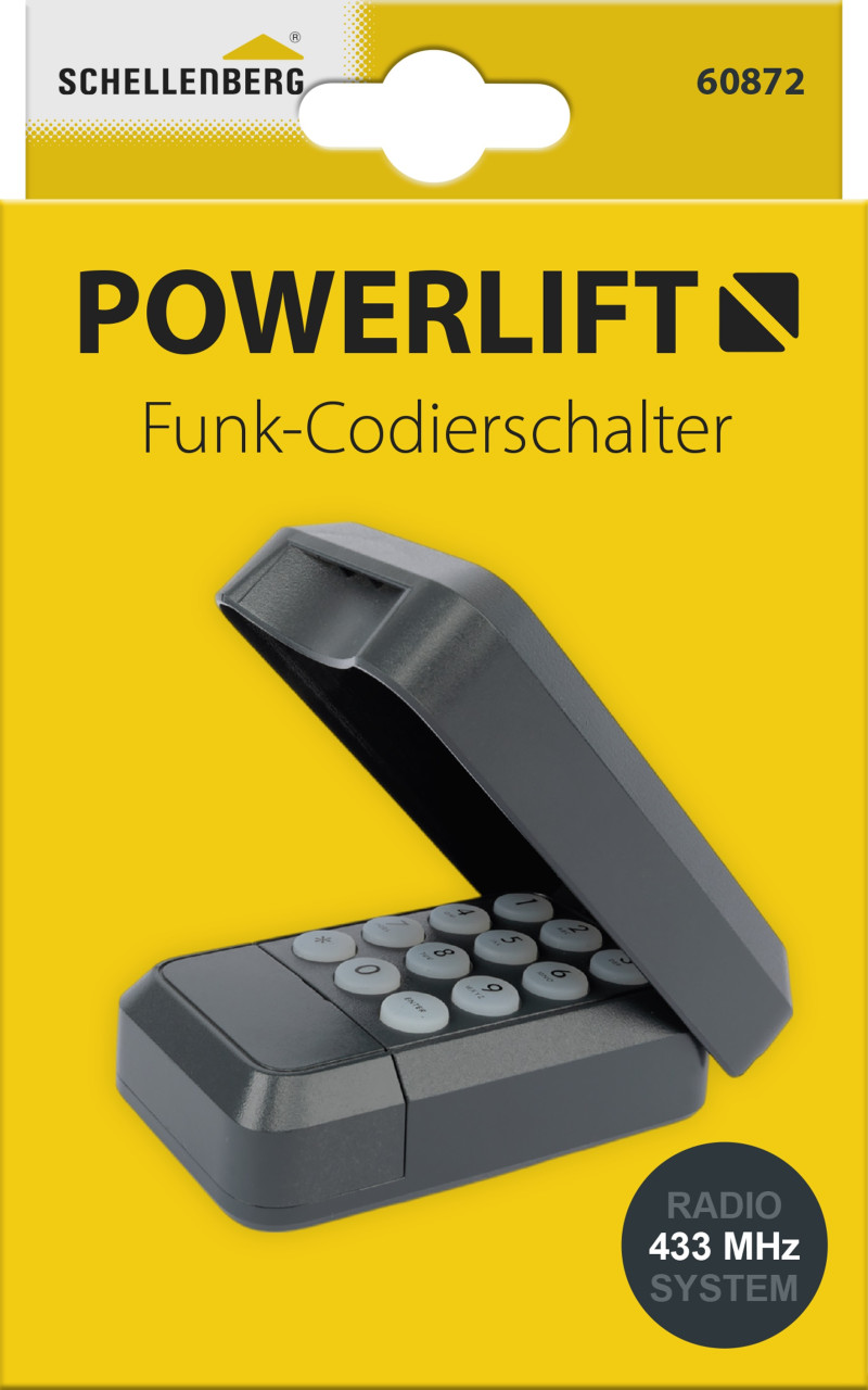 Schellenberg Funk-Codetaster Powerlift für Garagentore von Schellenberg Alfred