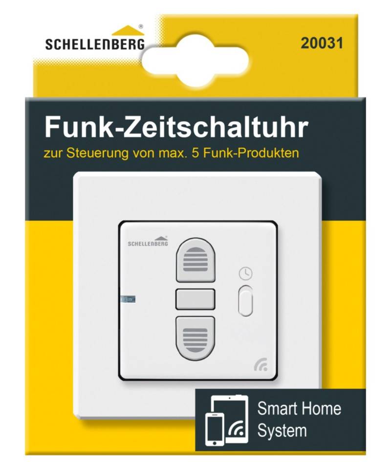 Schellenberg Funk-Zeitschaltuhr Aufputz von Schellenberg Alfred