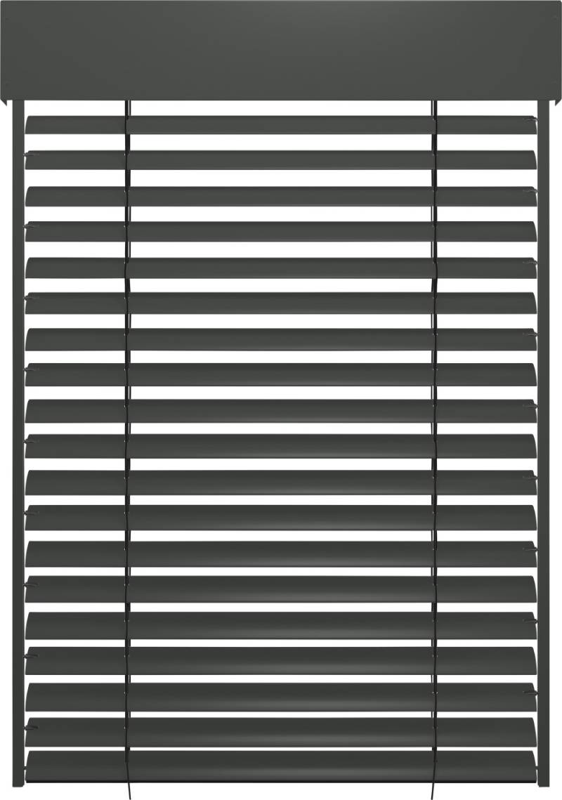 Schellenberg Raffstore Express, anthrazit 190 x 200 cm, Blende 30 cm von Schellenberg Alfred