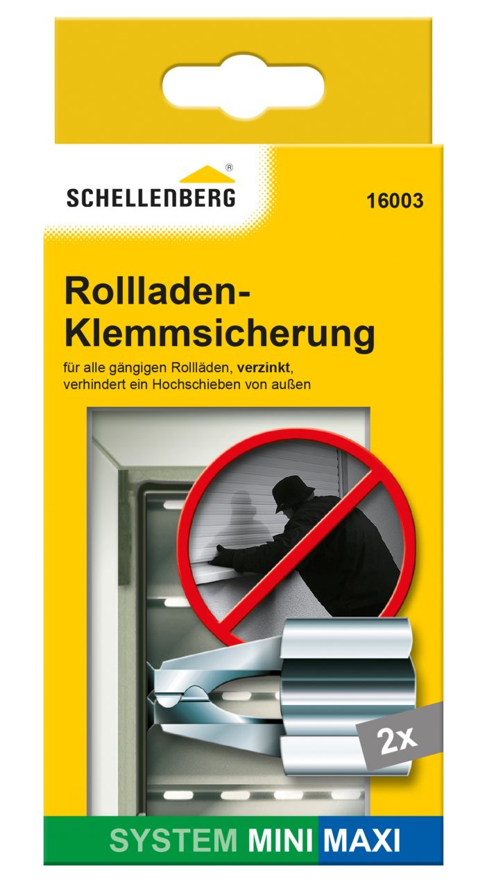 Schellenberg Rollladen-Klemmsicherung silber Schellenberg Rollladen-Klemmsicherung silber von Schellenberg Alfred
