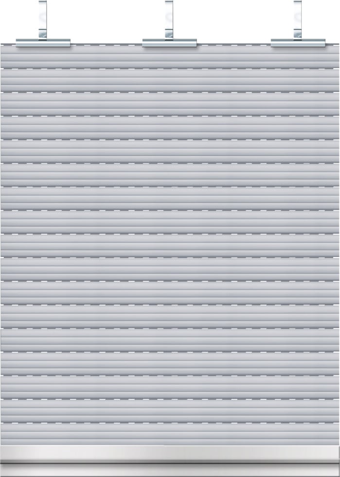 Schellenberg Rollladenpanzer komplett Set für System Maxi 120 x 140 cm grau von Schellenberg Alfred