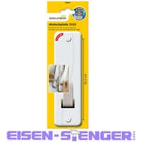 Schellenberg - Gurtwickler-Abdeckplatte Duo Maxi, weiß 18,5cm - 53903 von Schellenberg