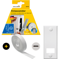 SCHELLENBERG Einlass-Gurtwickler "inkl. Abdeckplatte, Gurtführung, Rollladengurt grau oder weiß" Set, 1 Stk. tlg. Unterputz Gurtwickler 10,5 cm Lochabstand für das Rollladensystem Maxi SCHELLENBERG Einlass-Gurtwickler "inkl. Abdeckplatte, Gurtführung, Rollladengurt grau oder weiß" Set, 1 Stk. tlg. Unterputz Gurtwickler 10,5 cm Lochabstand für das Rollladensystem Maxi von Schellenberg