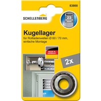 SCHELLENBERG Kugellager "Maxi, für Achtkantwellen mit 60 mm Durchmesser", unterstützt die Leichtgängigkeit eines Rollladens von Schellenberg