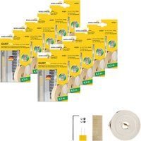 SCHELLENBERG Reparatur-Set "Rollladen Gurtfix für das Rollladensystem Mini", für alte Gurtbänder in unterschiedlichen Farben, 14 mm x 4,3 m von Schellenberg