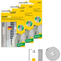 SCHELLENBERG Reparatur-Set "Rollladen Gurtfix für das Rollladensystem Mini", für alte Gurtbänder in unterschiedlichen Farben, 14 mm x 4,3 m von Schellenberg