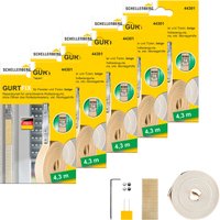 SCHELLENBERG Reparatur-Set "Rollladen Gurtfix für das Rollladensystem Mini", für alte Gurtbänder in unterschiedlichen Farben, 14 mm x 4,3 m von Schellenberg