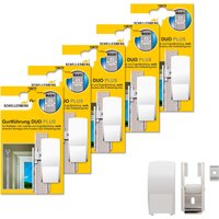 SCHELLENBERG Rollladen-Gurtführung "Duo Plus für das Rollladensystem Maxi", inkl. Blende, Zugluftdichtung und Gurtleitrolle von Schellenberg