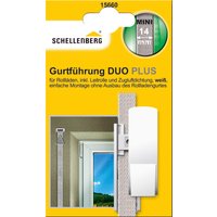 SCHELLENBERG Rollladen-Gurtführung "Duo Plus für das Rollladensystem Mini", inkl. Blende, Zugluftdichtung und Gurtleitrolle von Schellenberg