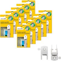 SCHELLENBERG Rollladen-Gurtführung "Duo für das Rollladensystem Mini", inkl. Zugluftdichtung und Gurtleitrolle von Schellenberg