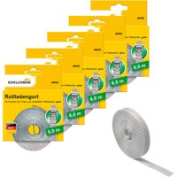 SCHELLENBERG Rollladengurt "Mini 14 mm, 6 m, zur Bedienung eines Rollladens mit Gurtwickler", Gurtband in unterschiedlichen Farben erhältlich von Schellenberg