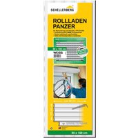 SCHELLENBERG Rollladenpanzer "Set für Fenster, Mini System für 40 mm Stahlrohrwelle" PVC Jalousie, in verschiedenen Größen erhältlich, weiß von Schellenberg