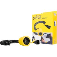 SCHELLENBERG Strom-Adapterkabel "für Garagentorantriebe Smart Drive L und XL", 2800 cm, Spiralkabel 2,8 m lang, vielseitig einsetzbare Zusatzsteckdose von Schellenberg