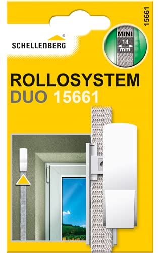 Schellenberg 15661 Rollladen-Gurtführung Duo Plus Mini, weiß von Schellenberg