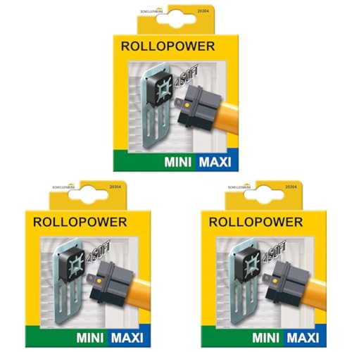 Schellenberg 20304 Leiselauf-Wandlager-Set für Rollläden (Packung mit 3) von Schellenberg