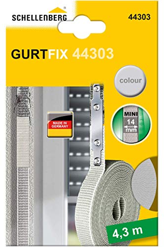 Schellenberg 44303 Grau Gurtfix Reparatursatz der Gurt-Rollladen Breite 14 mm von Schellenberg