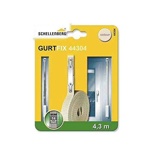 Schellenberg 44304, beige Gurtfix Reparaturset Mini, 14 mm, Largeur : 14mm von Schellenberg