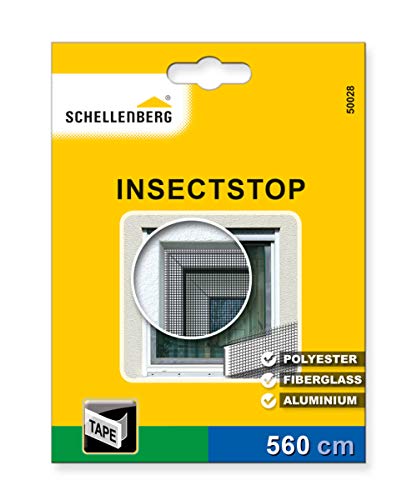 Schellenberg 50028 Befestigungsband weiß für Fliegengitter aus Polyester, Fiberglas und Aluminium, 5,6 m Schellenberg 50028 Befestigungsband weiß für Fliegengitter aus Polyester, Fiberglas und Aluminium, 5,6 m von Schellenberg
