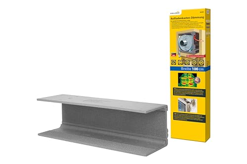 Schellenberg 66285 Rolladenkastendämmung 3 Dämmplatten 100 x 28,5 x 28 cm/ 13 mm, einfache Steckverbindung, Wärme- und Schalldämmung sowie Schutz vor Schimmel und Zugluft, 3-teilig Schellenberg 66285 Rolladenkastendämmung 3 Dämmplatten 100 x 28,5 x 28 cm/ 13 mm, einfache Steckverbindung, Wärme- und Schalldämmung sowie Schutz vor Schimmel und Zugluft, 3-teilig von Schellenberg