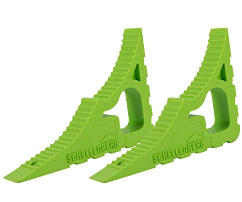 Schellenberg 66363 Fensterstopper und Türstopper Doppelpack, Türkeil, Fenster Sicherung gegen zuschlagen, Hellgrün, 2er Set Schellenberg 66363 Fensterstopper und Türstopper Doppelpack, Türkeil, Fenster Sicherung gegen zuschlagen, Hellgrün, 2er Set von Schellenberg