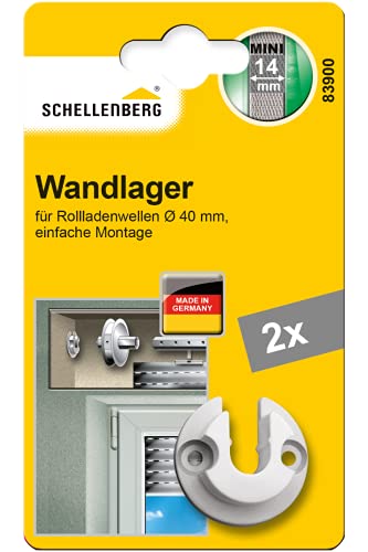Schellenberg 83900 Wandlager Mini, 2 Stück von Schellenberg