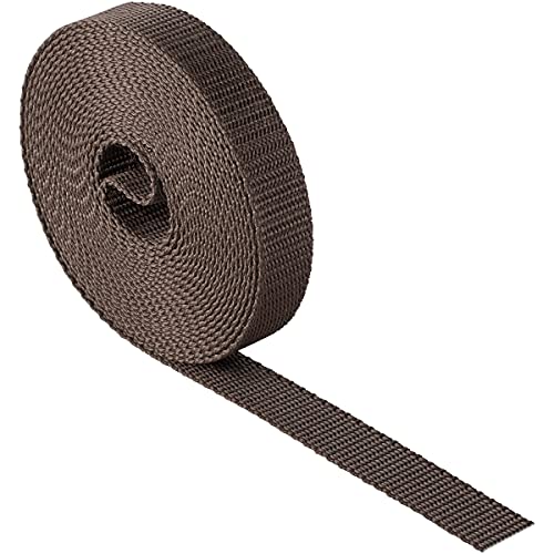 Schellenberg 84504 Rolladengurt 18 mm x 4,5 m Rollladengurt, Gurtband, Rolladenband, braun von Schellenberg