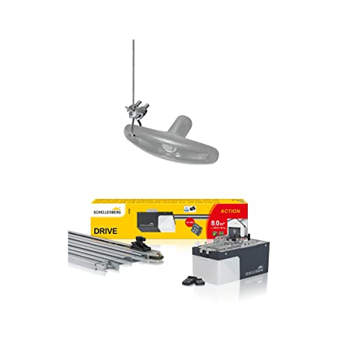 Schellenberg Garagentorantrieb DRIVE Action, 500N, 2x Funk-Handsender, Tore bis 8 m² + Schellenberg externe Notentriegelung für Garagentorantrieb | Sektionaltor Schellenberg Garagentorantrieb DRIVE Action, 500N, 2x Funk-Handsender, Tore bis 8 m² + Schellenberg externe Notentriegelung für Garagentorantrieb | Sektionaltor von Schellenberg