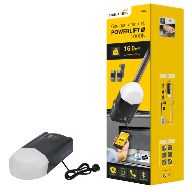 Schellenberg Garagentorantrieb Powerlift 1.000 N von Schellenberg