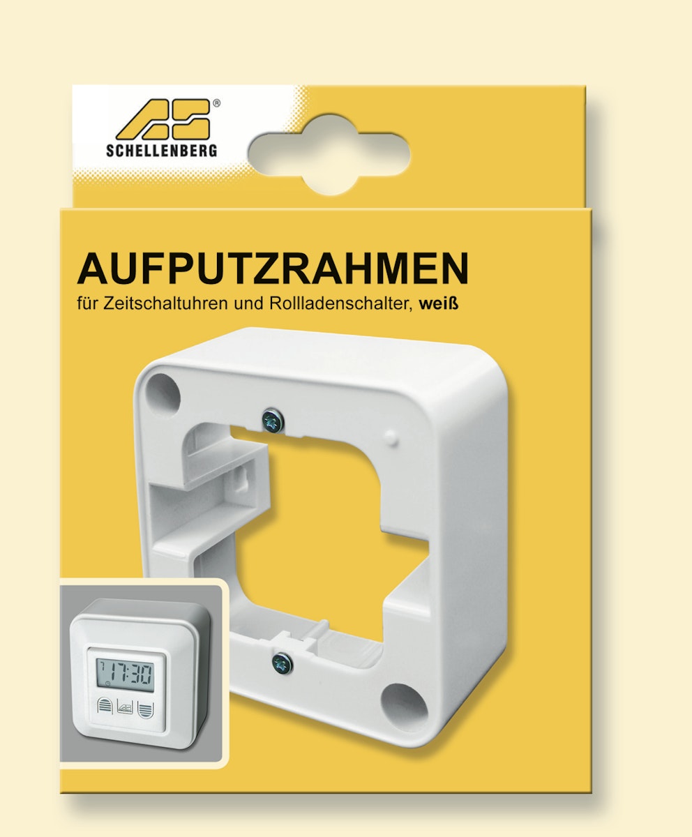 Schellenberg Rahmen 1-fach AP weiß rund Schellenberg Rahmen 1-fach AP weiß rund von Schellenberg